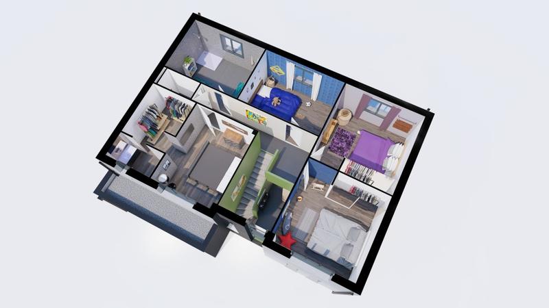 Maison - 125 m² - 5 pièces