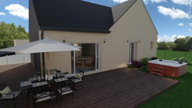 Maison - 113 m² - 5 pièces