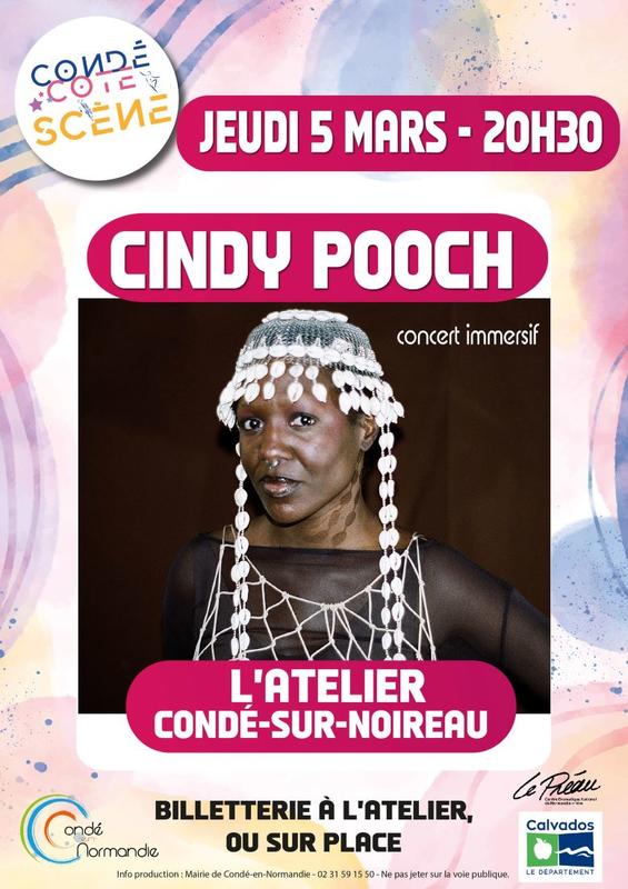 Condé Côté Scène 2025-2026 : Cindy Pooch