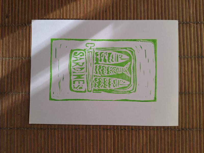 Atelier Linogravure à Terres d'Oiseaux