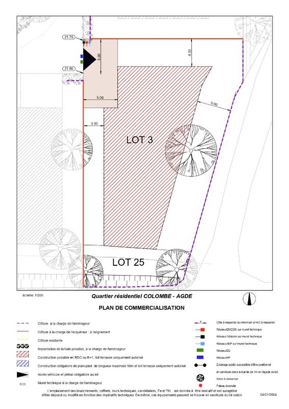 Terrain constructible - 702 m²