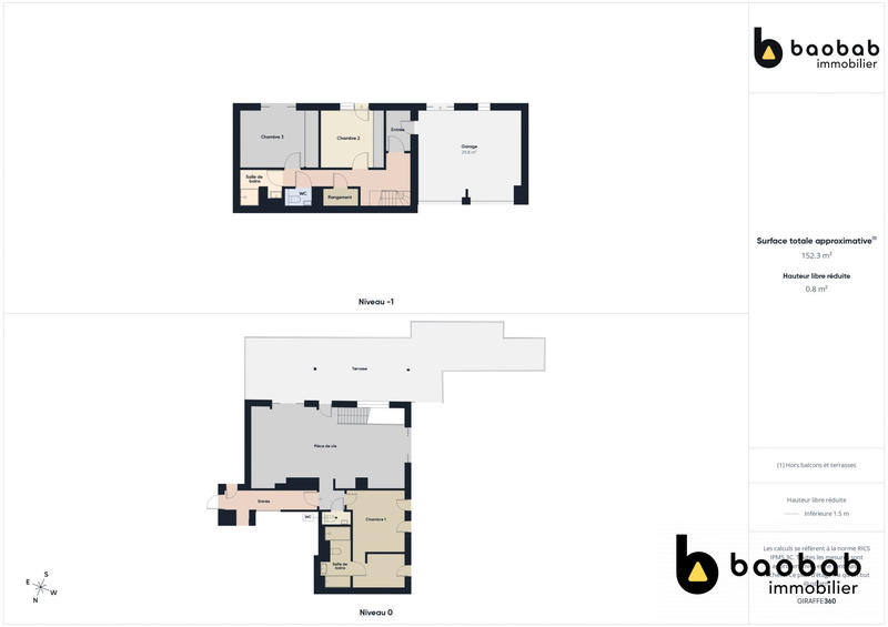 Appartement - 123 m² - 4 pièces