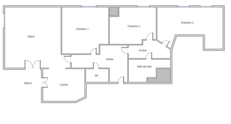 Appartement - 82 m² - 4 pièces