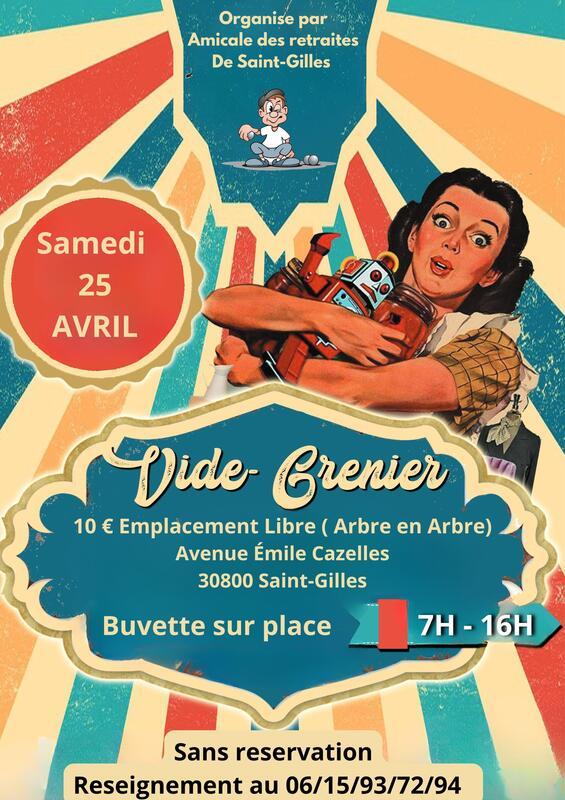 Vide grenier de l'amicale des retraités