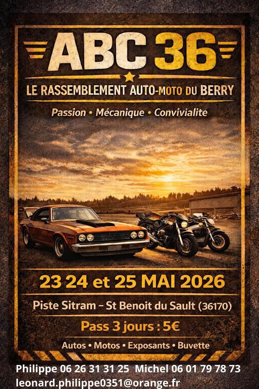 Rassemblement auto-moto du Berry