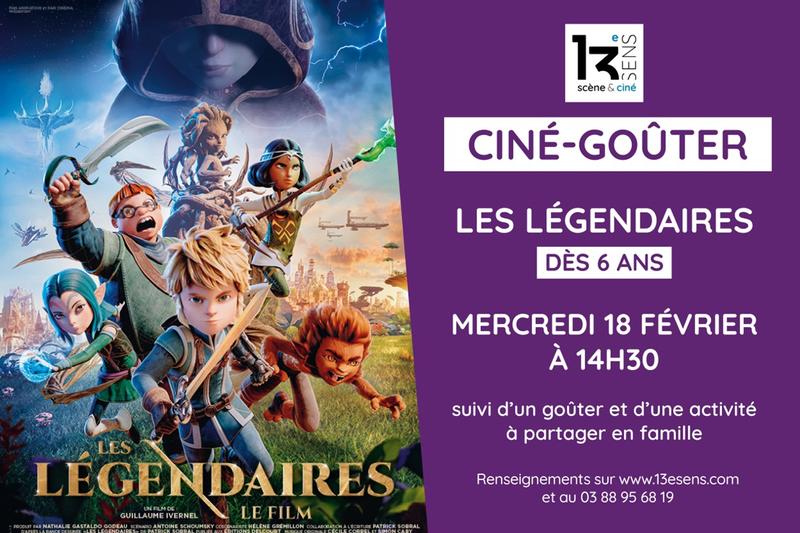 Ciné-goûter - les Légendaires