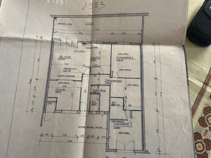 Maison - 80 m² - 3 pièces
