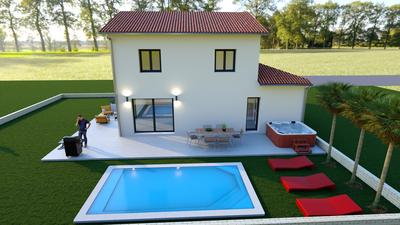 Maison - 91 m² - 5 pièces