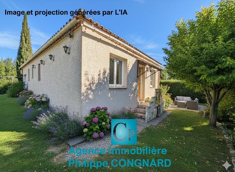 Maison - 90 m² - 3 pièces