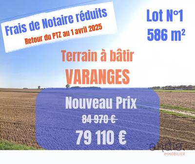 Terrain - 586 m²