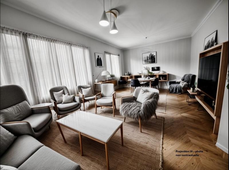 Appartement - 96 m² - 3 pièces