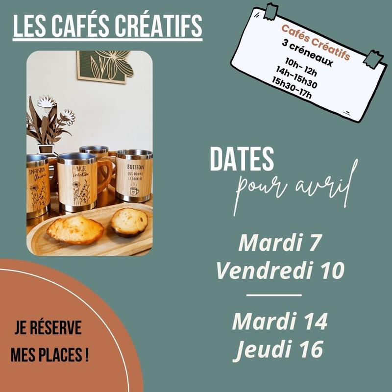 Les cafés créatifs - Atelier d'Elcy