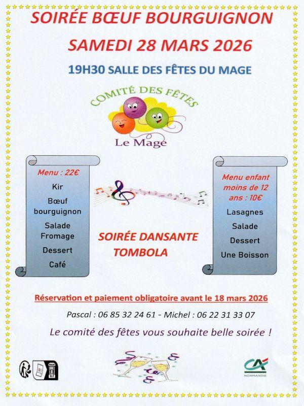 Soirée Bœuf Bourguignon