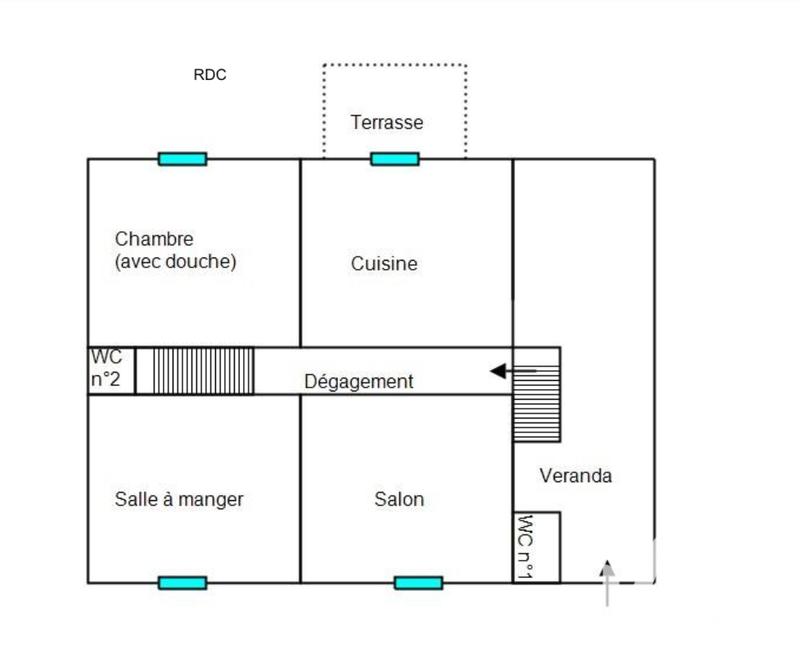 Maison - 105 m² - 6 pièces