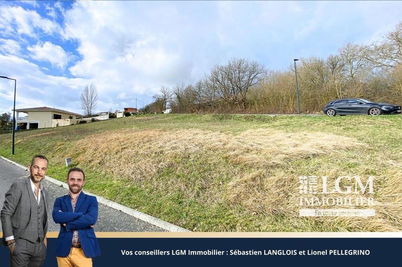 Terrain constructible - 1 436 m²