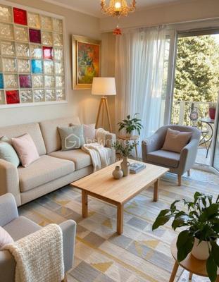 Appartement - 51 m² - 2 pièces