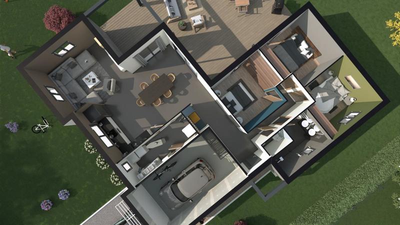 Maison - 100 m² - 4 pièces