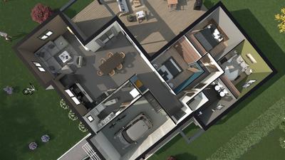 Maison - 100 m² - 4 pièces