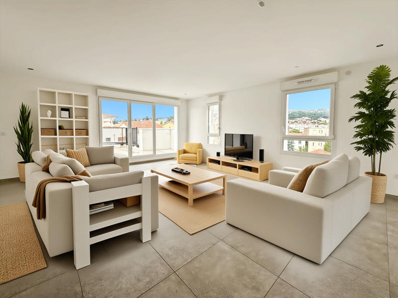 Appartement - 102 m² - 4 pièces