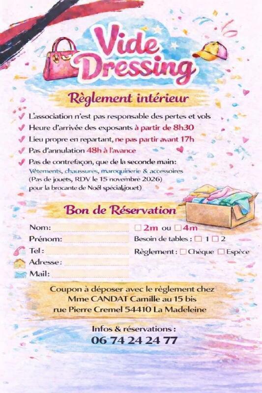 Vide-dressing - association phlinoise