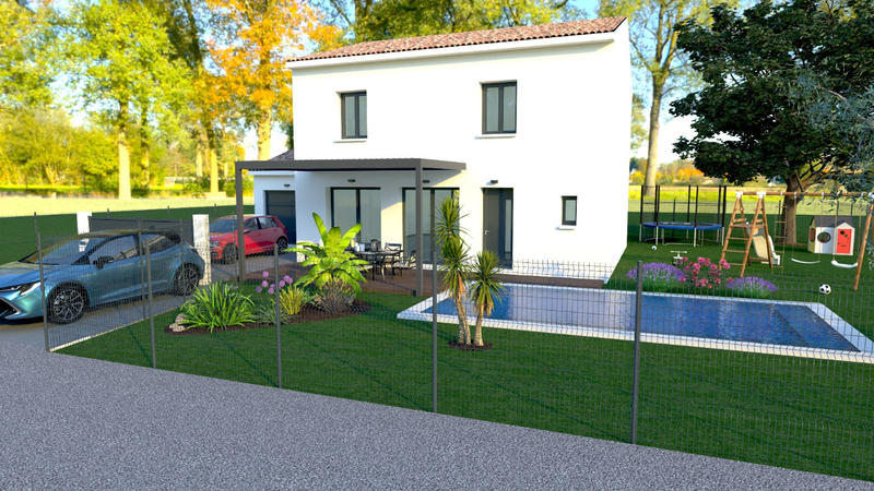 Maison - 85 m² - 4 pièces