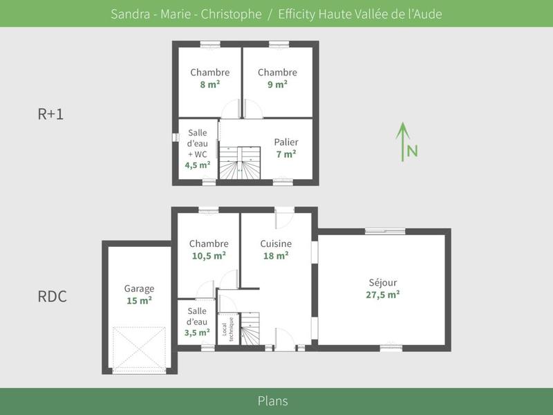 Villa - 95 m² - 4 pièces