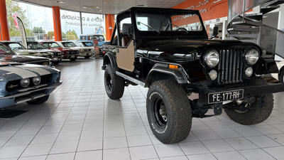 Jeep Cj 7 304 Ci V8 Quadratrac Noire 1976