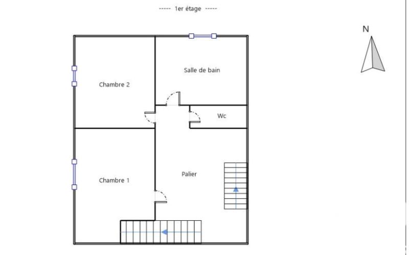 Maison de ville - 133 m² - 5 pièces