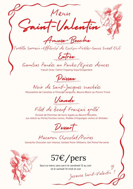 Saint-Valentin à la "Brasserie Foch"