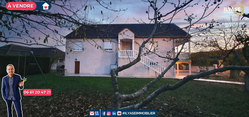 Maison - 125 m² - 6 pièces