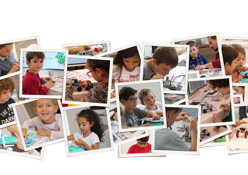 Activités pour enfants pour apprendre à coder avec des robots. Cours d'Ia