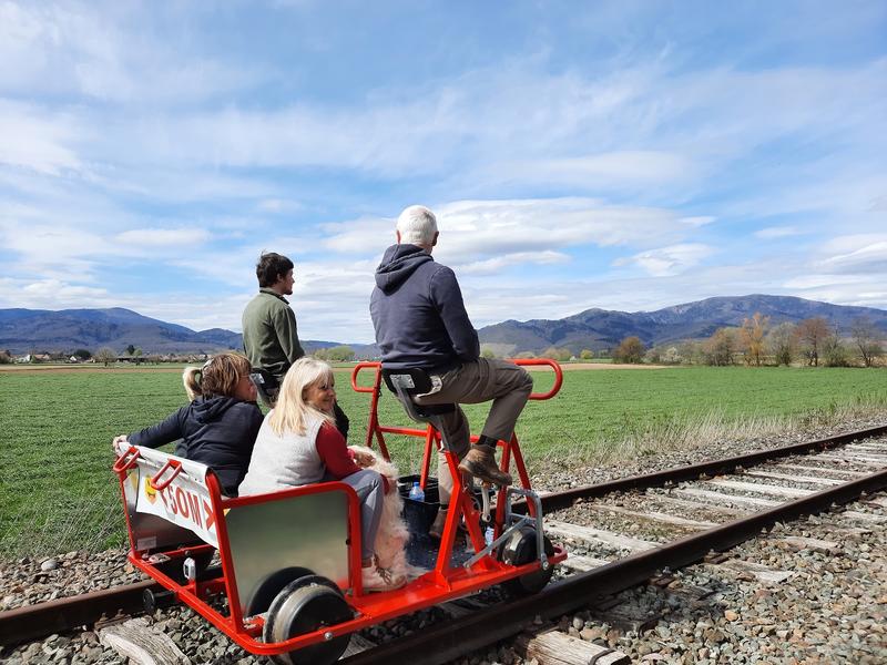 Balade en vélorail