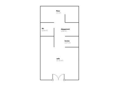 Local commercial - 46 m²