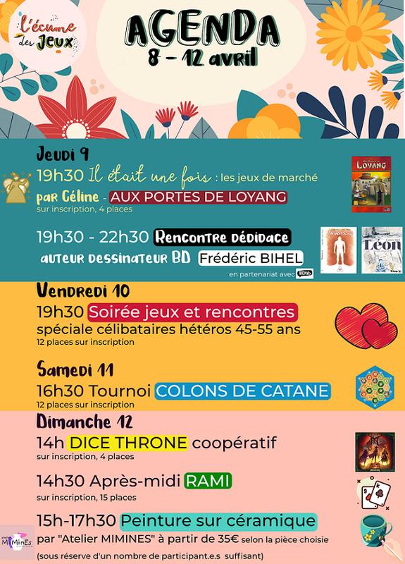 Avril à l'Écume des Jeux