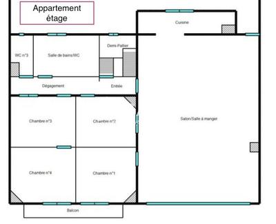 Maison - 330 m² - 7 pièces