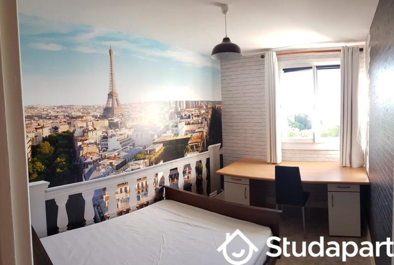 Chambre - 9 m² - 1 pièce