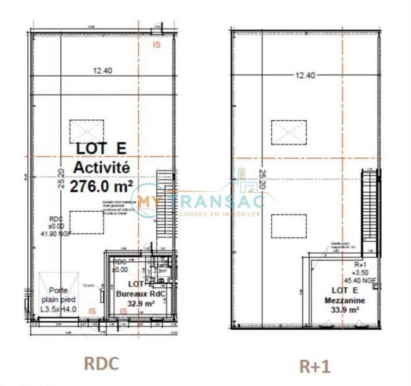 Local d'activités - 343 m²