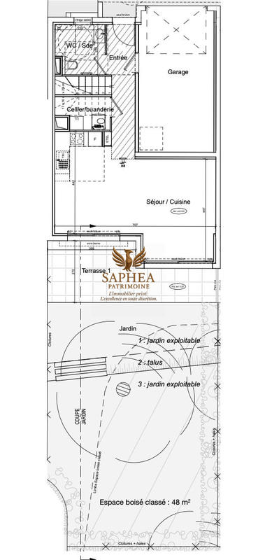 Maison - 92 m² - 4 pièces