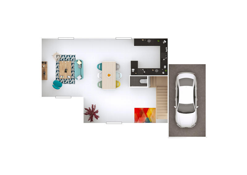 Maison - 107 m² - 4 pièces