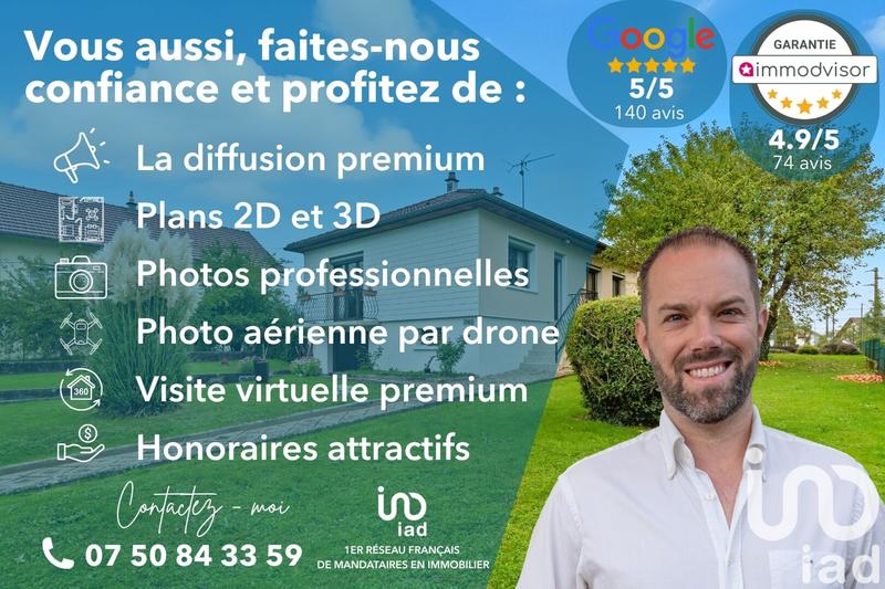 Maison - 83 m² - 5 pièces