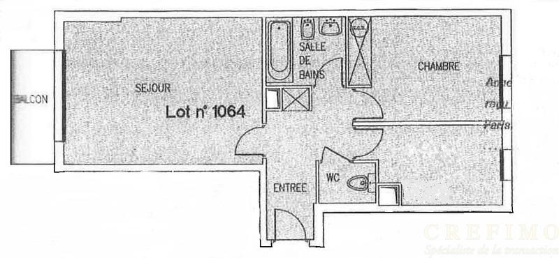 Appartement - 49 m² - 3 pièces