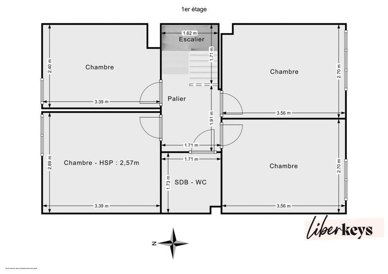 Maison - 85 m² - 5 pièces