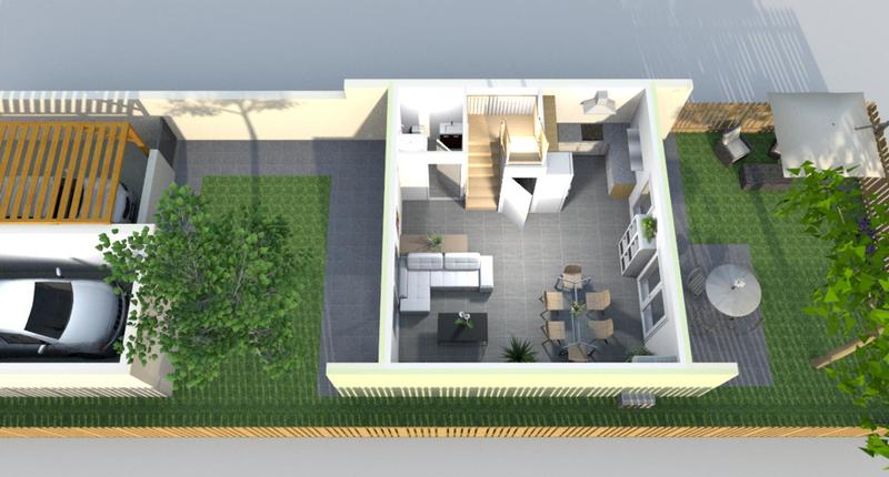 Maison - 86 m² - 4 pièces