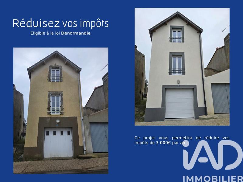 Maison de ville - 64 m² - 4 pièces