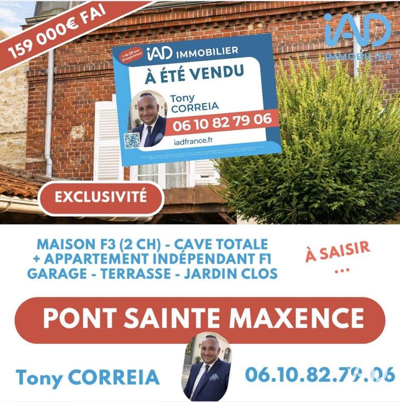 Maison - 70 m² - 4 pièces