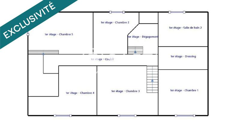 Maison - 161 m² - 7 pièces