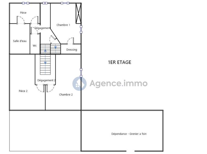 Maison traditionnelle - 140 m² - 4 pièces