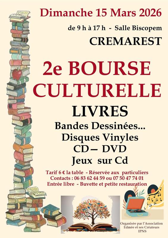 Bourse Culturelle - Crémarest