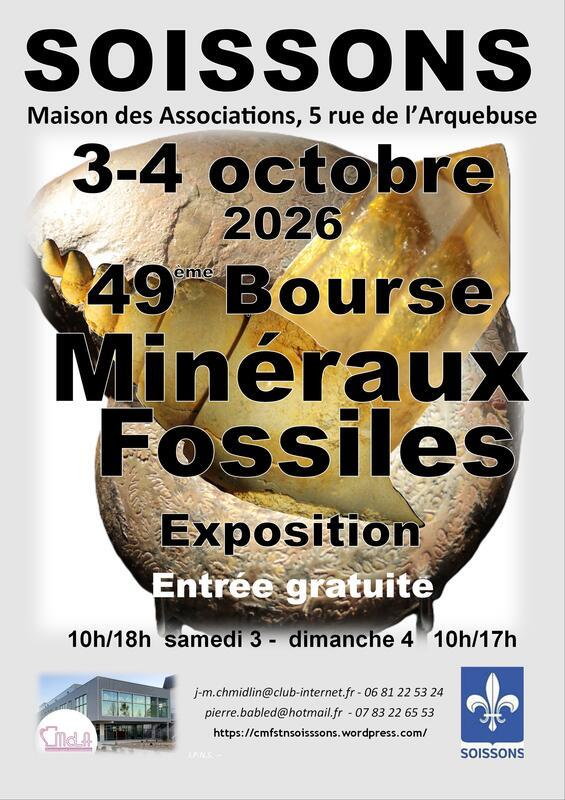 49ème bourse minéraux et fossiles