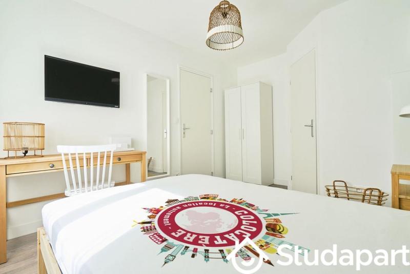 Chambre - 12 m² - 1 pièce